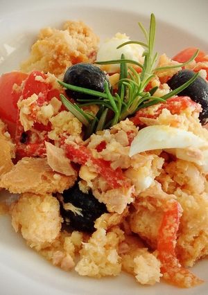Una foto de Ensalada de crostes