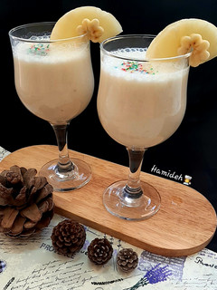 عکسی از دستور اسموتی موز و آناناس (Smoothie)🍹