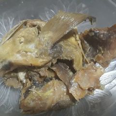 A picture of Boiled Stock Fish.