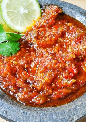 Foto resep Sambel Bawang Ala bu rudy surabaya