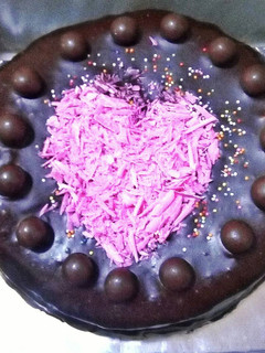 Foto resep Double Chocolate Birthday Cake