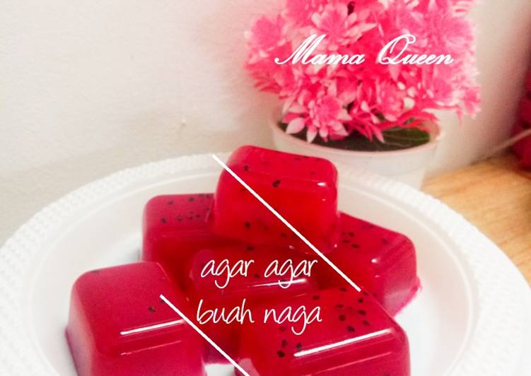 Agar-agar Buah Naga