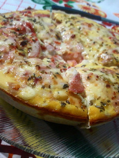 Una foto de Tarta Caprese