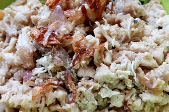 Cara Buat Abon ayam Isian Lemper Irit Anti Gagal