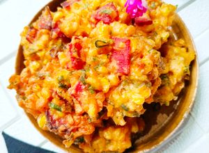 Foto resep Bakwan Jagung Smoked Beef