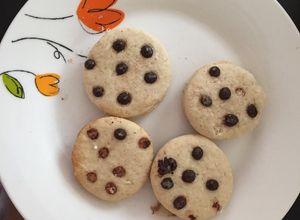 Una foto de Galletas de vainilla con chips de chocolate