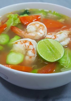 Foto resep Sup udang