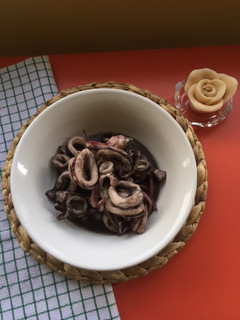 Foto resep Cumi Hitam Masak Lada Bawang Putih (Cepat, Mudah dan Enak)
