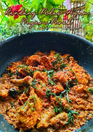 Gambar Rendang Pedas Ayam Negeri Perak