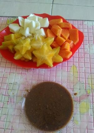 Foto resep Rujak buah