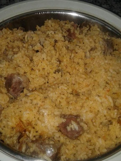 A picture of Goat Pilau #authors marathon.