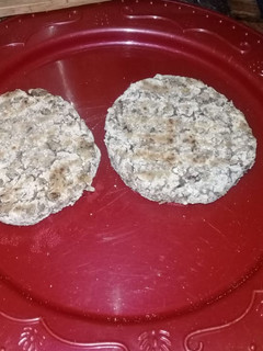 Una foto de Hamburguesas de lentejas (vegetarianas)