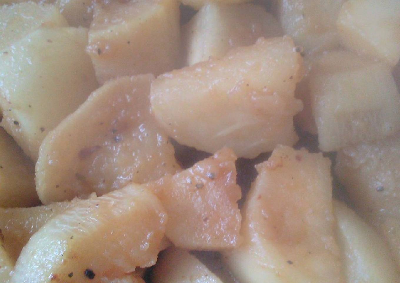 Navets confits au miel