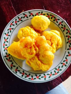 Una foto de Buñuelos de maíz nuevo