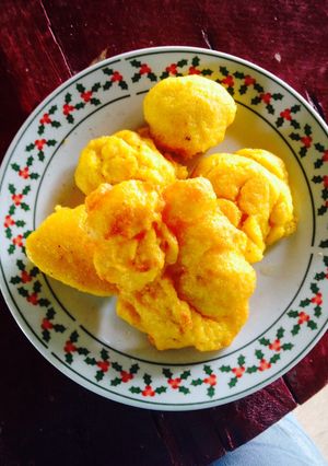 Una foto de Buñuelos de maíz nuevo