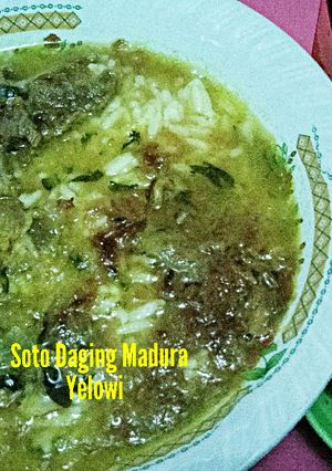 Foto resep Soto daging madura