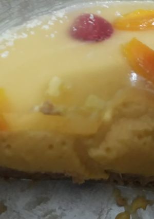 Una foto de Postre de mango