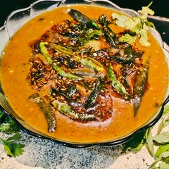 A picture of Sindhi Kadhi.