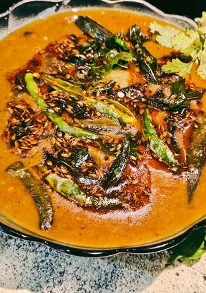 A picture of Sindhi Kadhi.
