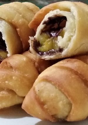 Foto resep Roti pisang coklat