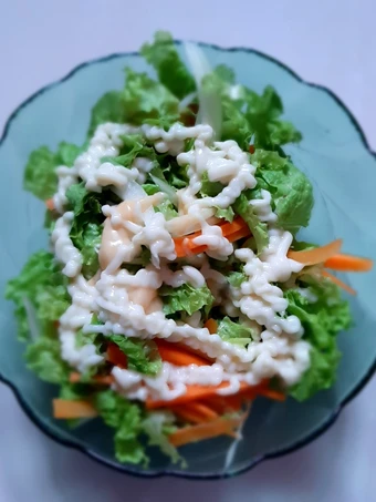 Cara Mudah Menyiapkan Resep  Salad Sayuran Simple yang Menggugah Selera, Bikin Ketagihan