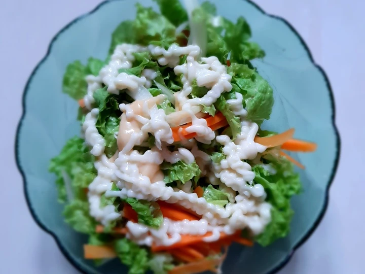 Cara Mudah Menyiapkan Resep  Salad Sayuran Simple yang Menggugah Selera, Bikin Ketagihan
