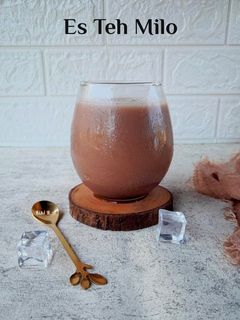 Foto resep Es Teh Milo
