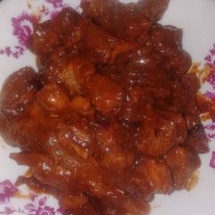 A picture of Wet fry pork.