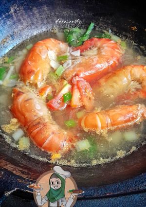 Foto resep Hundang Bajarang (Udang Rebus) ala Kalsel
