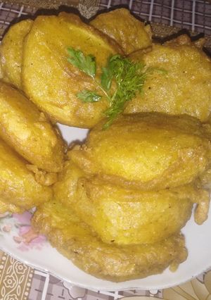 صورة لوصفة اقراص البطاطس بالعجينه روعه 😋😋