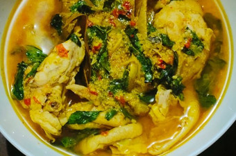 Anti Ribet, Buat Ayam Kemangi Bumbu kuning Untuk Pemula