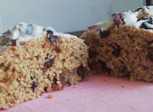 Una foto de Budín de Avena y frutos secos