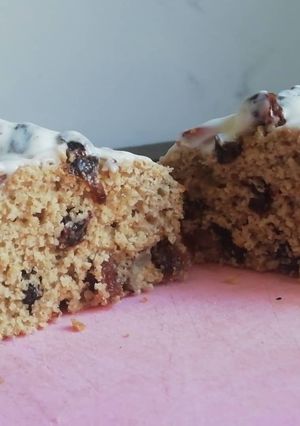 Una foto de Budín de Avena y frutos secos