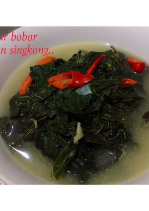 Foto resep Sayur Bobor Daun Singkong