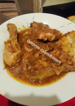 A picture of Cinnamon pepper chicken.