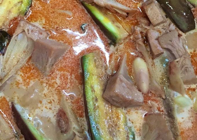 Cara Memasak Nangka terong santan Enak Terbaru