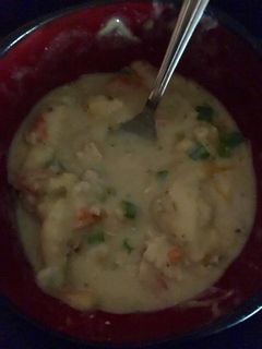 A picture of Crockpot Chicken and Dumplings.