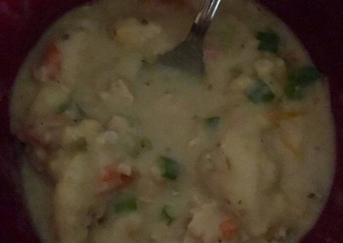 Crockpot Chicken and Dumplings