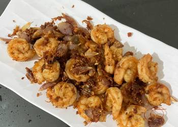 Cara Memasak Cepat Udang Goreng Ketumbar Enak Sederhana