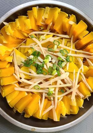 鳳梨蒸南瓜（電鍋） 的食譜成品照片