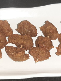 A picture of Red Lentil onion pakoda.
