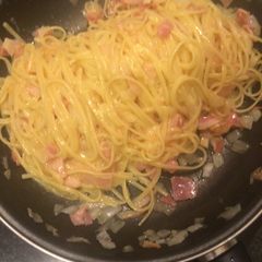 A picture of Spaghetti Carbonara - Original (Rome).