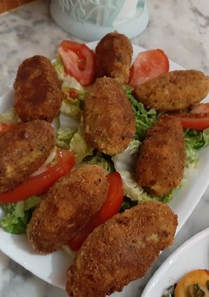 صورة لوصفة لي كروكات شوفلور محشي بالجبن