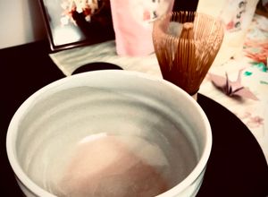 Una foto de El "Usucha" Té verde Matcha Japonés O-MACHA o O-USU🍵🇺🇾🇯🇵お抹茶 薄茶（お薄）