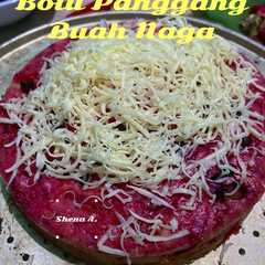 รูปของ Dragon Fruit Cake - Bolu Buah Naga Panggang - Snack Time Mpasi 1+