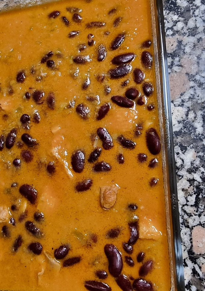 Una foto de Guiso de judías rojas con costillas en Thermomix