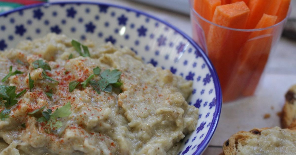 Baba Ganoush (Paté De Berenjena) Receta de Tapitas y Postres- Cookpad