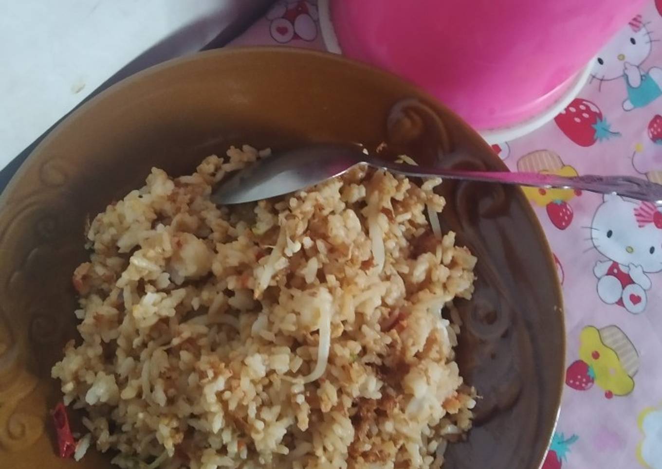 Nasi goreng sederhana