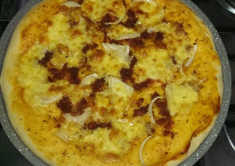 Cara Gampang Membuat Pizza Empuk Anti Gagal