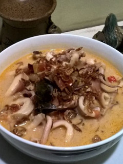 Foto resep Tumis Cumi Kuah Santan